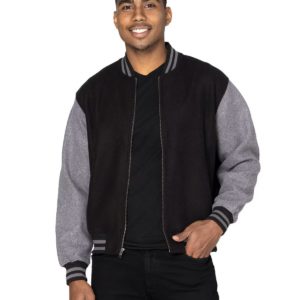 Custom varsity jacket design by OM Clothing